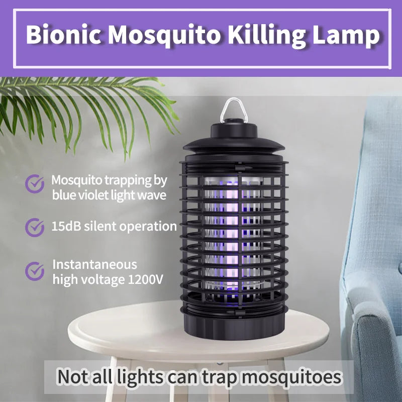 Electronics Mosquito Killer LED Electric Bug Zapper Lamp Anti Mosquito Repeller Electronic Mosquito Trap Killer