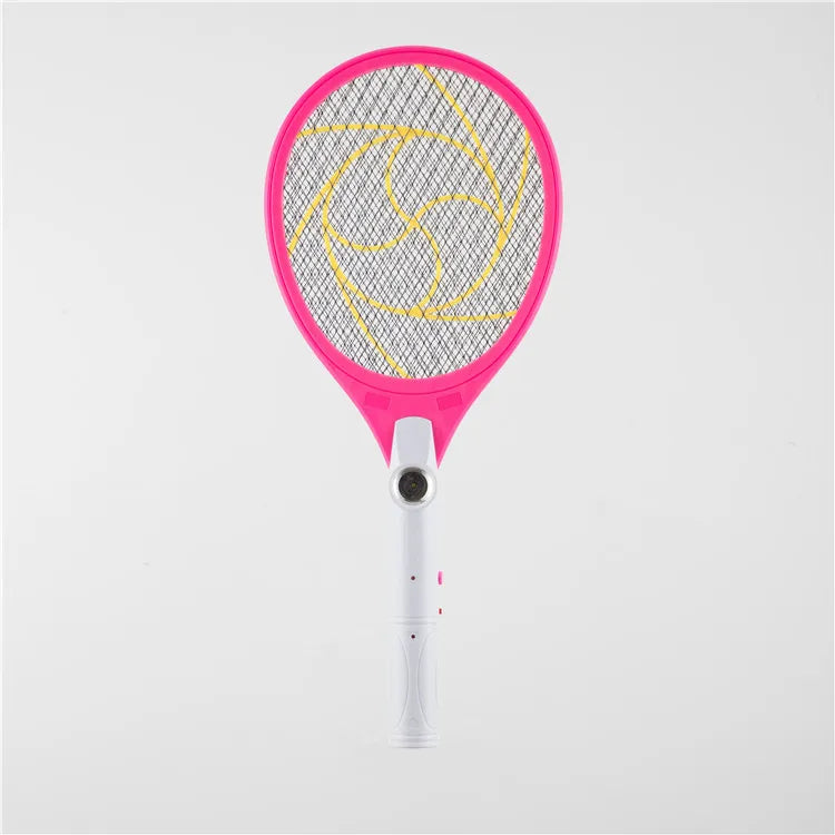 Mosquito Swatters Rechargeable Electric Mosquito Bat Racket With Led Light
