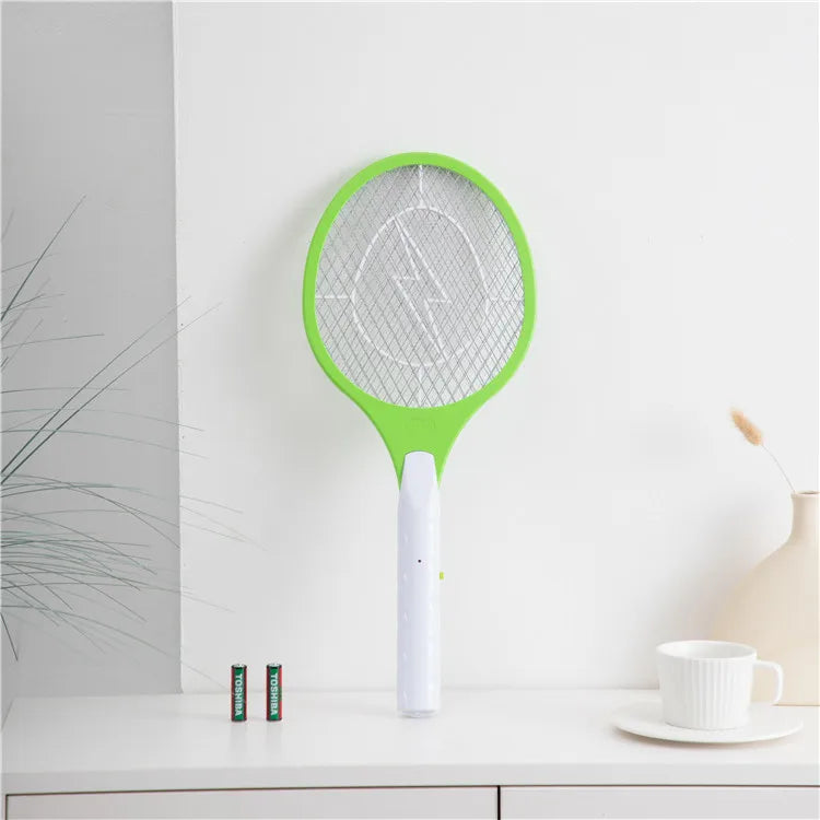 Mosquito Swatters Rechargeable Electric Mosquito Bat Racket With Led Light