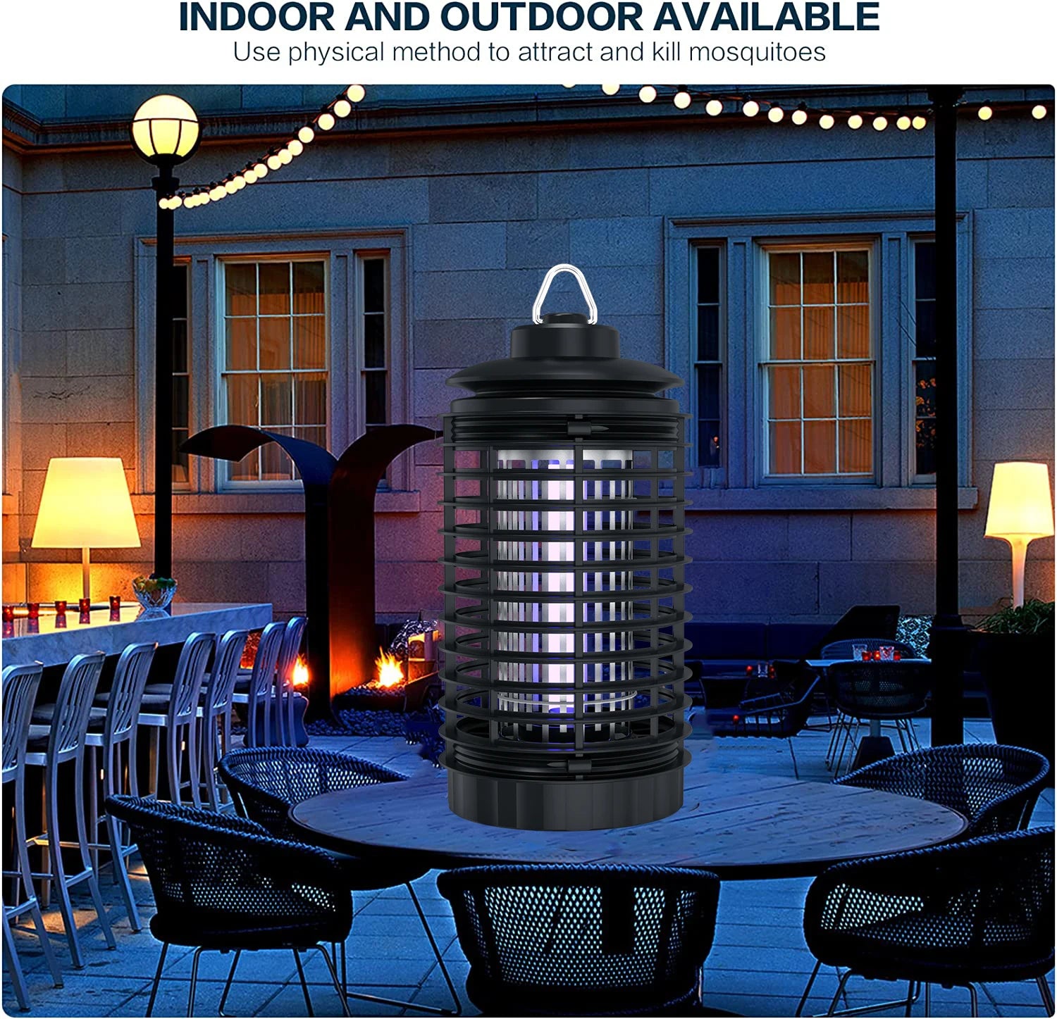 Electronics Mosquito Killer LED Electric Bug Zapper Lamp Anti Mosquito Repeller Electronic Mosquito Trap Killer