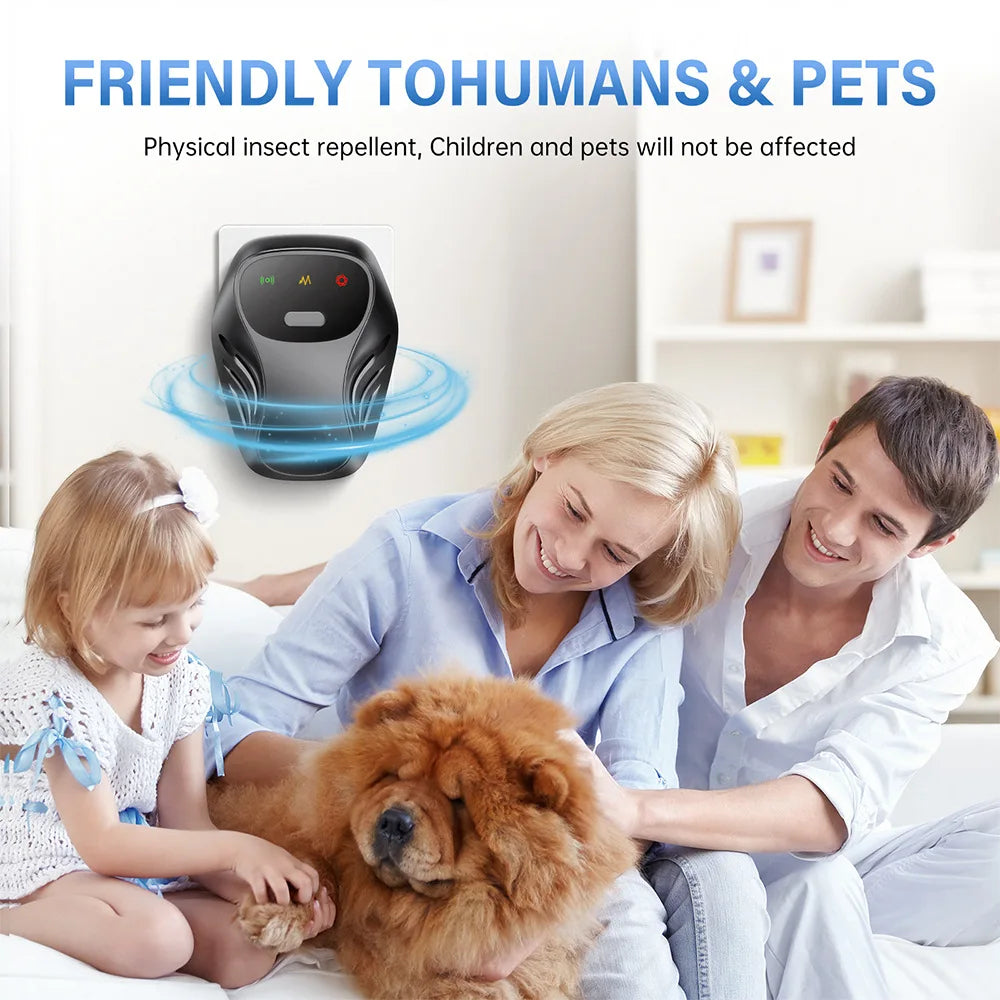New Ultrasonic Rodent Killing Catching Device Multifunctional Smart Variable Frequency Electric Mosquito Killer Insect Repellent