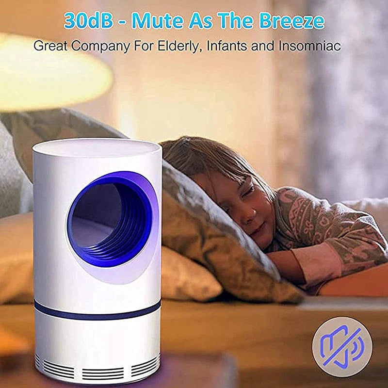 LED Mosquito Killer USB Electric Insect Fly Bug Zapper UV Indoor Home Pest Catcher Mosquito Trap Lantern Lamp